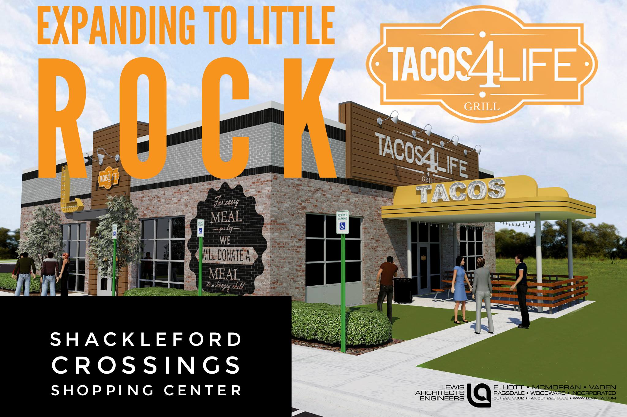 Tacos 4 Life Comes To Little Rock | Shackleford Crossings Shopping Center Image
